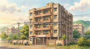  Apartment – Exterior View View at Shirur - for Sale