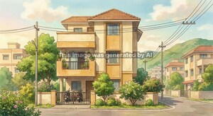  Apartment – Exterior View View at Kasar Amboli - for Sale