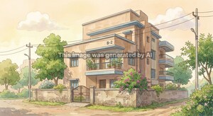  Apartment – Exterior View View at Hussani Bagh - for Sale