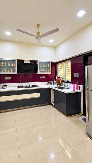 Kitchen in 3 BHK Apartment at Gym View, Khar West – for Rent