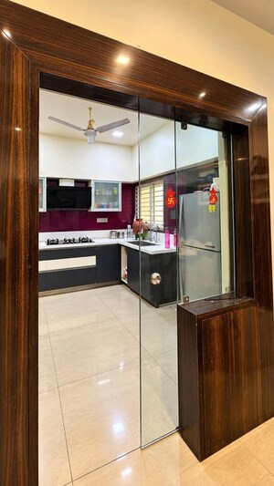Kitchen in 3 BHK Apartment at Gym View, Khar West – for Rent