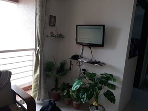 Living Room in 1 BHK Apartment at N K Sai Shikhar, Virar West – for Rent
