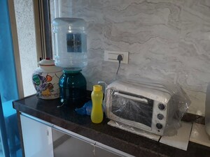 Kitchen in 1 BHK Apartment at N K Sai Shikhar, Virar West – for Rent