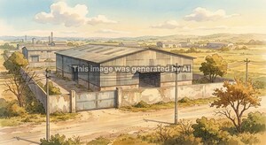 Industrial Plot – Exterior View View at Bhamian Kalan - for Sale