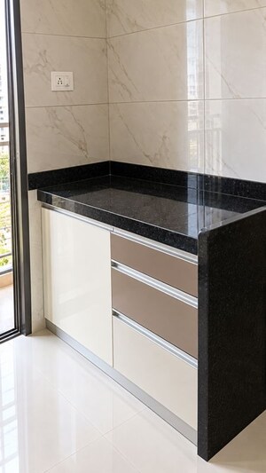 Kitchen in 2 BHK Apartment at Raj Viva Maitry Heights, Virar West – for Rent