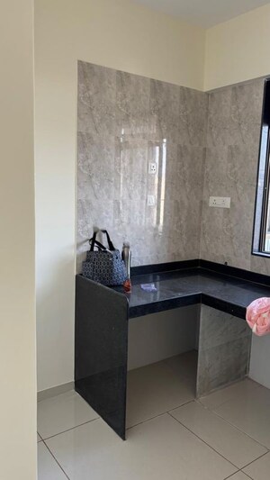 Kitchen in 1 BHK Apartment at Vrindavan Akshaya CHS, Vrindavan Society – for Rent