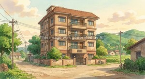 Apartment – Exterior View View at Shirdhon - for Sale