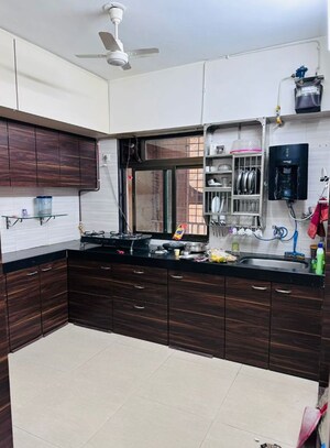 Kitchen in 2 BHK Apartment at Laxmi Narayan Residency, Vartak Nagar – for Rent