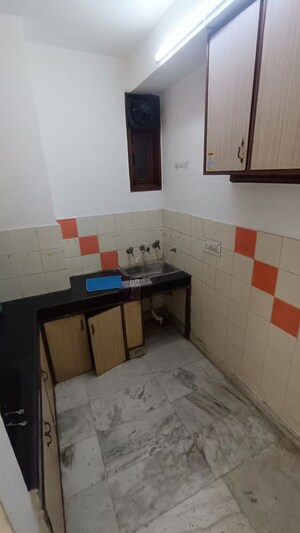 Kitchen in 1 BHK Builder Floor at Malviya Nagar – for Rent