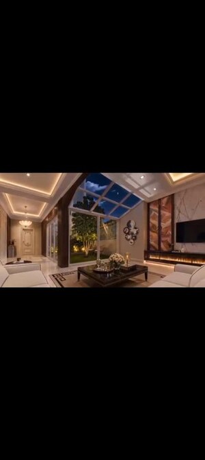 Living Room in 4 BHK Villa at Godrej Florenne, Soukya Road – for Sale