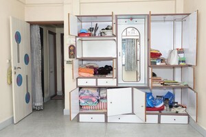 Living Room in 2 BHK Apartment at Vrindavan Complex Kothrud, Kothrud – for Sale