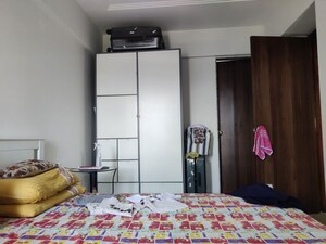 Bedroom in 1 BHK Apartment at Queenstown Springs, Ghansoli – for Rent