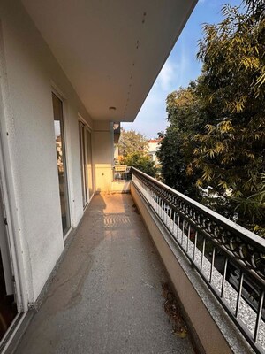 Balcony in 4 BHK Apartment at Panchsheel Enclave – for Rent