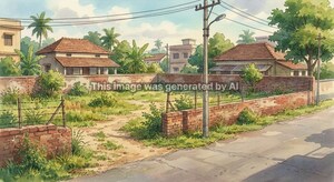  Land – Exterior View View at Barasat - for Sale