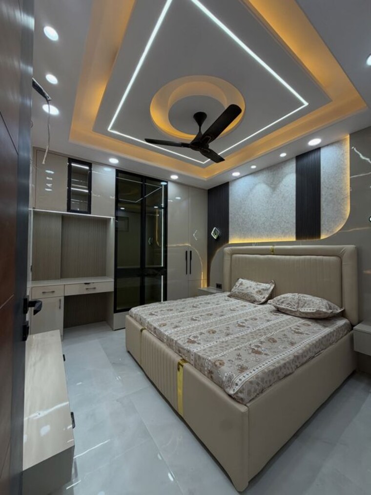 Bedroom, uttam nagar 3 Bedroom 910 Sq.Ft. Builder Floor In Uttam Nagar Delhi 10705863