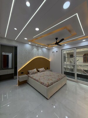 Living Room in 3 BHK Builder Floor at Uttam Nagar – for Sale