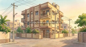  Builder Floor – Exterior View View at Lajpur - for Sale