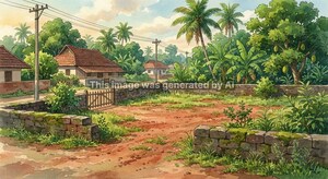 Plot Area in  Land at West Yakkara – for Sale