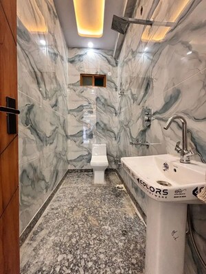 Bathroom in 4 BHK Independent House at Uttam Nagar – for Sale