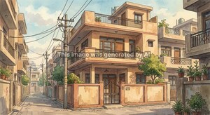  Builder Floor – Exterior View View at Karol Bagh - for Sale