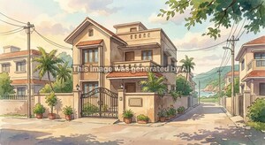  Independent House – Exterior View View at Yendada - for Sale