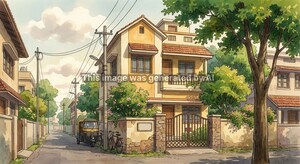  Independent House – Exterior View View at Shanthi Nagar - for Sale