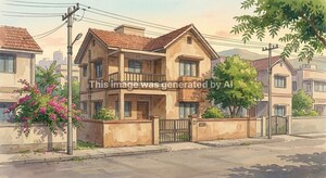  Independent House – Exterior View View at Nasik Road - for Sale