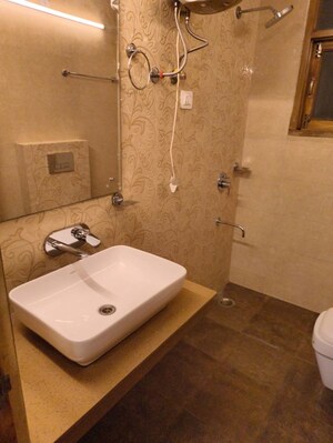 Bathroom in 4 BHK Builder Floor at Sector 38 – for Rent