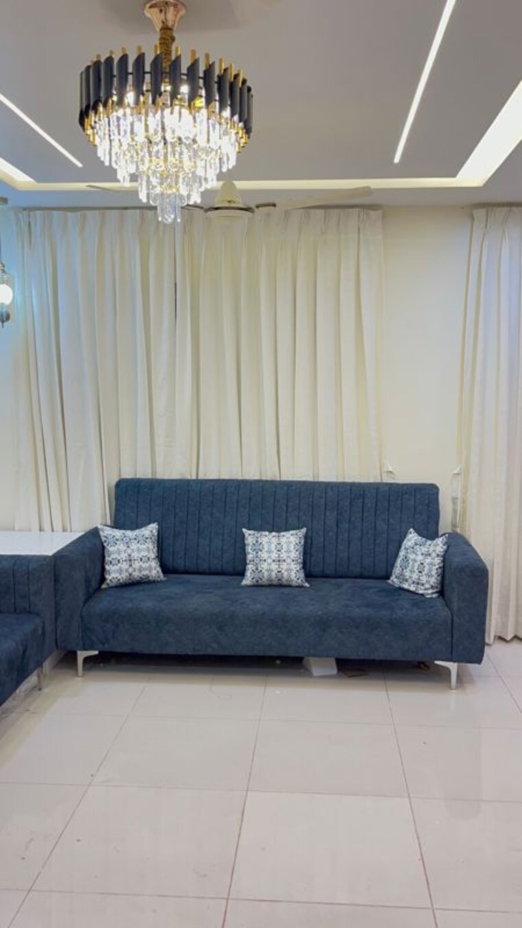 Living Room, paranjape-schemes-yuthika 2 Bedroom 1186 Sq.Ft. Apartment In Baner Pune 10706069