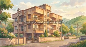  Apartment – Exterior View View at Chikhali - for Sale