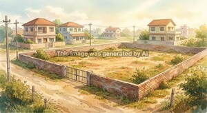  Land – Exterior View View at Avas Vikas Barabanki - for Sale