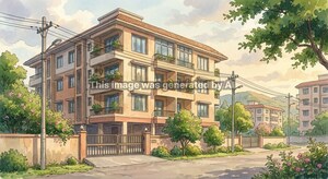  Apartment – Exterior View View at Jambhali - for Sale