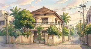  Independent House – Exterior View View at Venkateshapura - for Sale