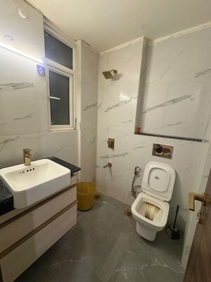 Bathroom in 3 BHK Builder Floor at Sector 61 – for Rent