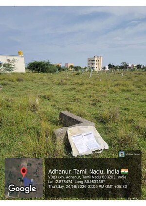  Land – Exterior View View at Elambakkam - for Sale