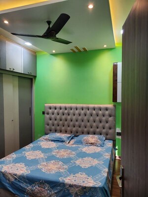 Bedroom in 2 BHK Apartment at Bhairaav Goldcrest Residency Phase 2, Ghansoli – for Rent