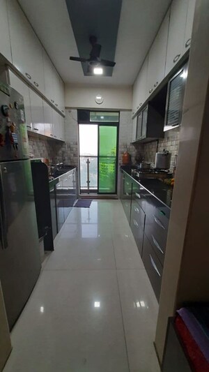 Kitchen in 2 BHK Apartment at Bhairaav Goldcrest Residency Phase 2, Ghansoli – for Rent