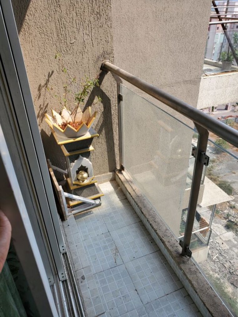 Balcony, bhairaav-goldcrest-residency-phase-2 2 Bedroom 1185 Sq.Ft. Apartment In Ghansoli Navi Mumbai 10706255