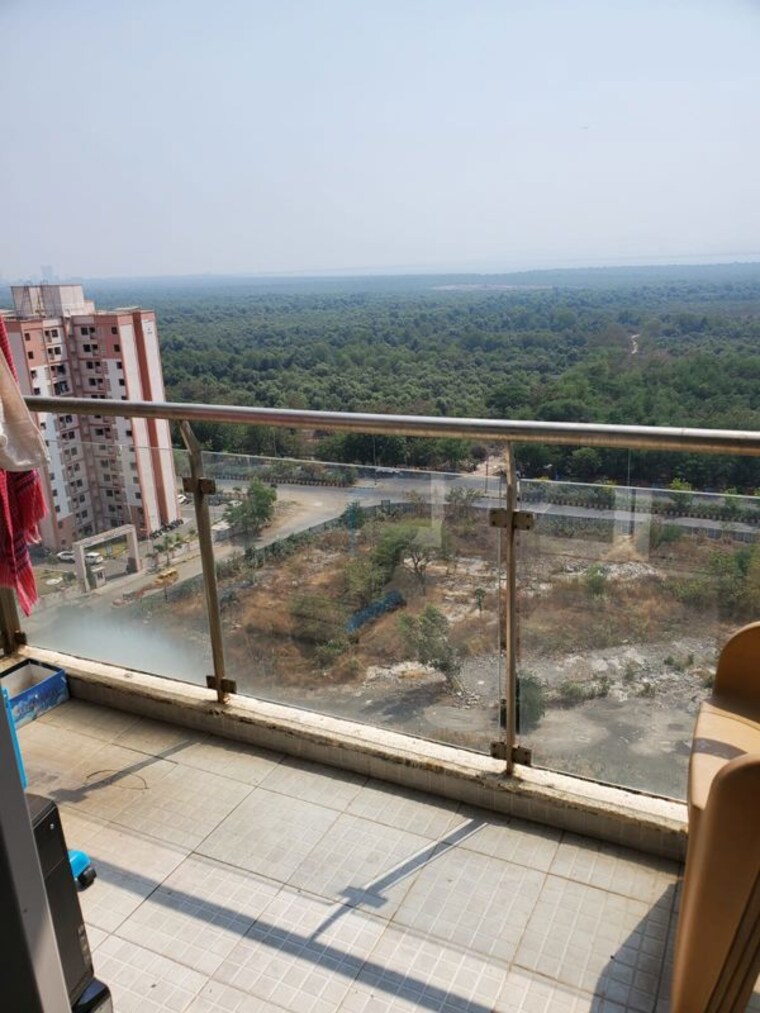 Balcony, bhairaav-goldcrest-residency-phase-2 2 Bedroom 1185 Sq.Ft. Apartment In Ghansoli Navi Mumbai 10706255