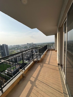 Balcony in 3 BHK Apartment at Godrej Meridien, Sector 106 – for Rent