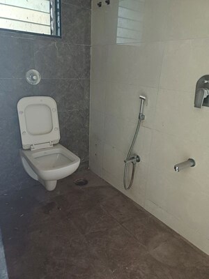 Bathroom in 1 BHK Apartment at Chamunda Residency, Ghansoli – for Rent