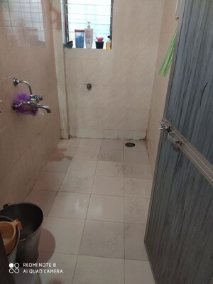 Bathroom in 1 BHK Apartment at Krishna Residency Ghansoli, Ghansoli – for Rent