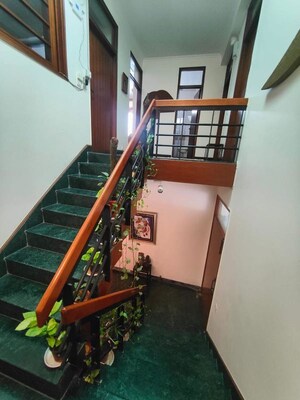 Staircase in 5 BHK Independent House at Vasant Vihar – for Sale