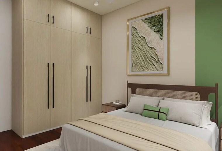 Bedroom, hero-homes-palatial 3 Bedroom 1359 Sq.Ft. Apartment In Sector 104 Gurgaon 10706289