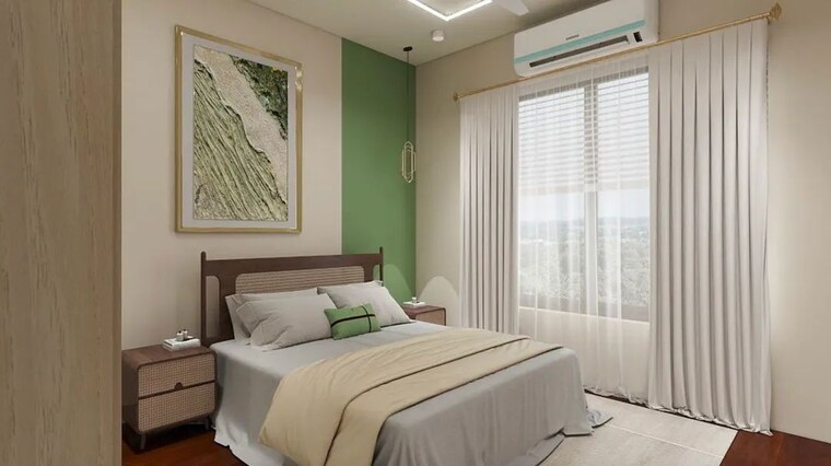 Bedroom, hero-homes-palatial 3 Bedroom 1359 Sq.Ft. Apartment In Sector 104 Gurgaon 10706289