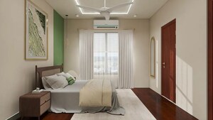 Living Room in 3 BHK Apartment at Hero Homes Palatial, Sector 104 – for Sale