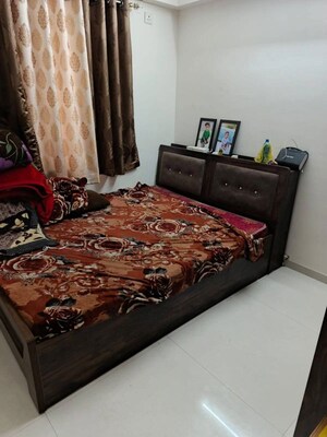 Bedroom in 2 BHK Apartment at Shevi Utopia Gold, Moshi – for Rent