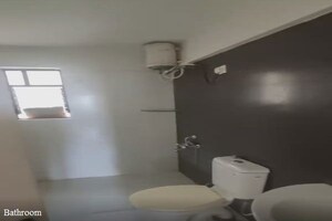 Bathroom in 3 BHK Apartment at Nagpal Dev Exotica, Kharadi – for Rent