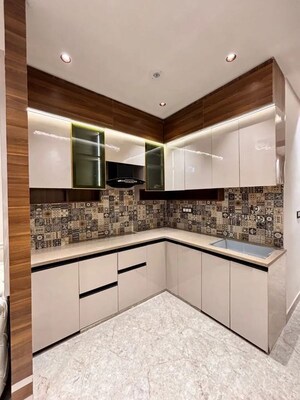 Kitchen in 3 BHK Builder Floor at Uttam Nagar – for Sale