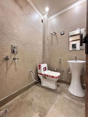 Bathroom in 3 BHK Builder Floor at Uttam Nagar – for Sale